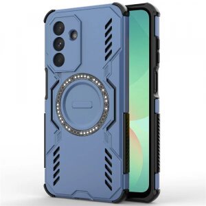 Husa MagSafe pentru Samsung Galaxy A26 A266, Techsuit, ArmorMag, Albastra