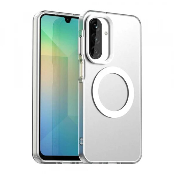 Husa MagSafe pentru Samsung Galaxy A26 A266, Techsuit, CandyCase, Alba