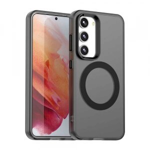 Husa MagSafe pentru Samsung Galaxy S23 S911, Techsuit, CandyCase, Neagra