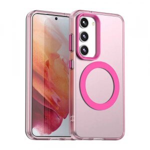 Husa MagSafe pentru Samsung Galaxy S23+ S916, Techsuit, CandyCase, Roz