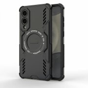 Husa MagSafe pentru Samsung Galaxy S25 Edge S937, Techsuit, ArmorMag, Neagra