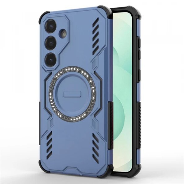 Husa MagSafe pentru Samsung Galaxy S25+ S936, Techsuit, ArmorMag, Albastra