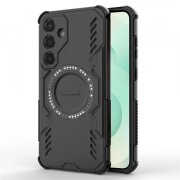 Husa MagSafe pentru Samsung Galaxy S25+ S936, Techsuit, ArmorMag, Neagra