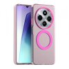 Husa MagSafe pentru Xiaomi Poco C75 / Redmi 14C, Techsuit, CandyCase, Roz