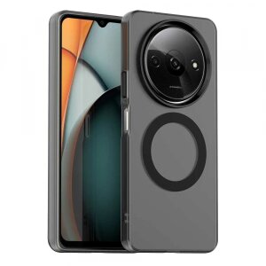 Husa MagSafe pentru Xiaomi Redmi A3x / A3, Techsuit, CandyCase, Neagra