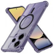 Husa MagSafe pentru Xiaomi Redmi Note 14 4G (Standard), Techsuit, Shockproof Clear, Neagra