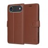 Husa pentru Apple iPhone 17 Air, Techsuit, Leather Folio, Maro