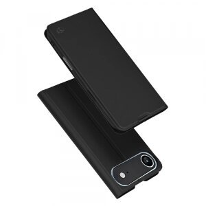 Husa pentru Apple iPhone 17 Air, Techsuit, Magskin Book, Neagra