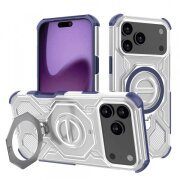 Husa pentru Apple iPhone 17 Pro Max, Techsuit, Carbon Shield Pro, Albastra