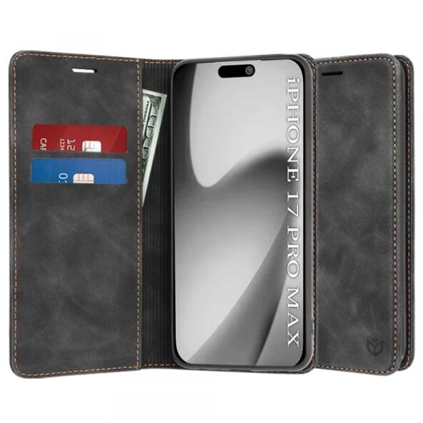 Husa pentru Apple iPhone 17 Pro Max, Techsuit, Confy, Neagra