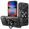 Husa pentru Apple iPhone 17 Pro Max, Techsuit, RuggedCam, Neagra