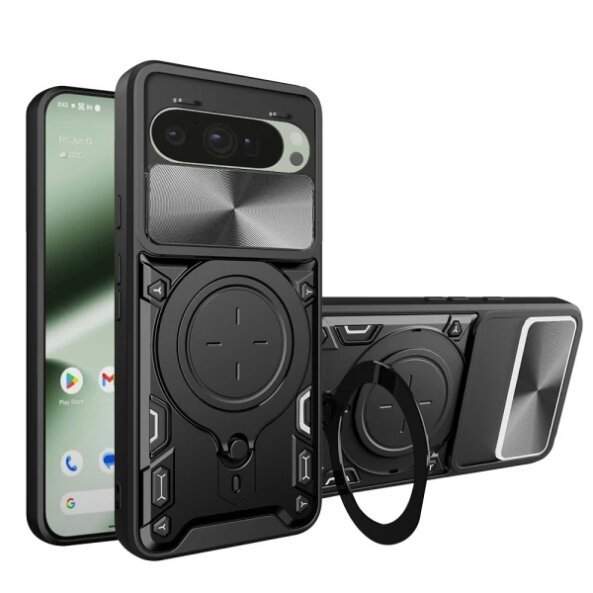 Husa pentru Google Pixel 10 Pro / 10, Techsuit, CamGuard Pro, Neagra