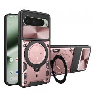 Husa pentru Google Pixel 10 Pro / 10, Techsuit, CamGuard Pro, Roz Aurie