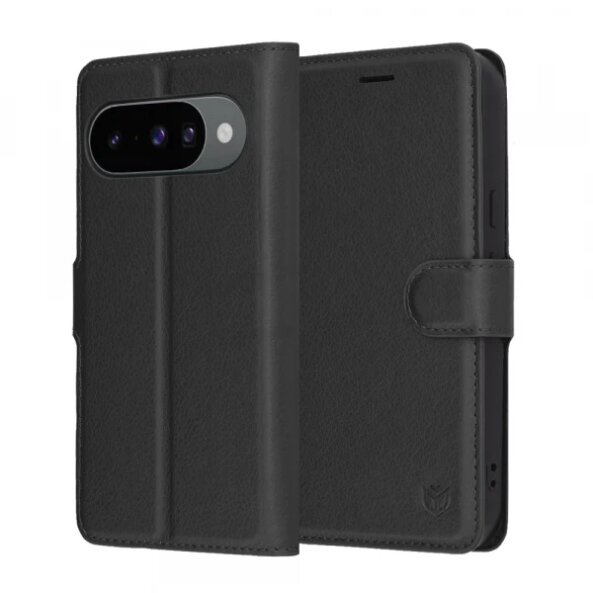 Husa pentru Google Pixel 10 Pro / 10, Techsuit, Leather Folio, Neagra