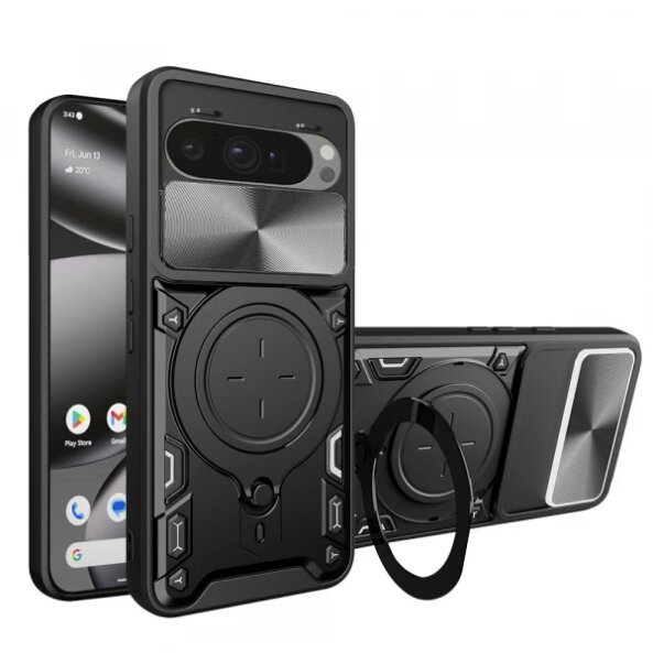 Husa pentru Google Pixel 10 Pro XL, Techsuit, CamGuard Pro, Neagra