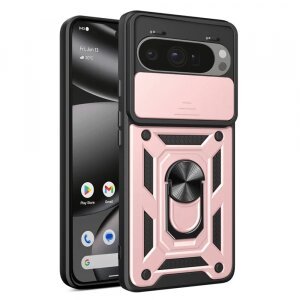 Husa pentru Google Pixel 10 Pro XL, Techsuit, CamShield, Roz