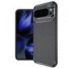 Husa pentru Google Pixel 10 Pro XL, Techsuit, CarbonFiber, Neagra