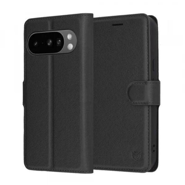 Husa pentru Google Pixel 10 Pro XL, Techsuit, Leather Folio, Neagra