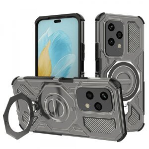 Husa pentru Honor 200 Lite, Techsuit, Carbon Shield Pro, Neagra Deschis