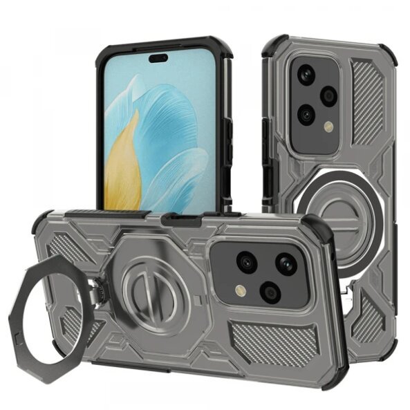 Husa pentru Honor 200 Lite, Techsuit, Carbon Shield Pro, Neagra Deschis