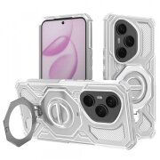 Husa pentru Honor 400 Pro, Techsuit, Carbon Shield Pro, Alba