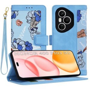 Husa pentru Honor 400 Pro, Techsuit, FlipCraft, Bleu