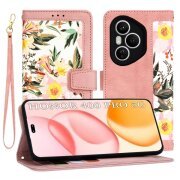 Husa pentru Honor 400 Pro, Techsuit, FlipCraft, Roz