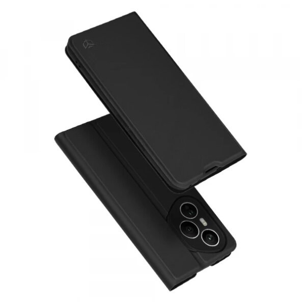 Husa pentru Honor 400 Pro, Techsuit, Magskin Book, Neagra