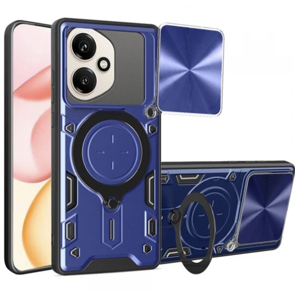 Husa pentru Honor 400, Techsuit, CamGuard Pro, Albastra