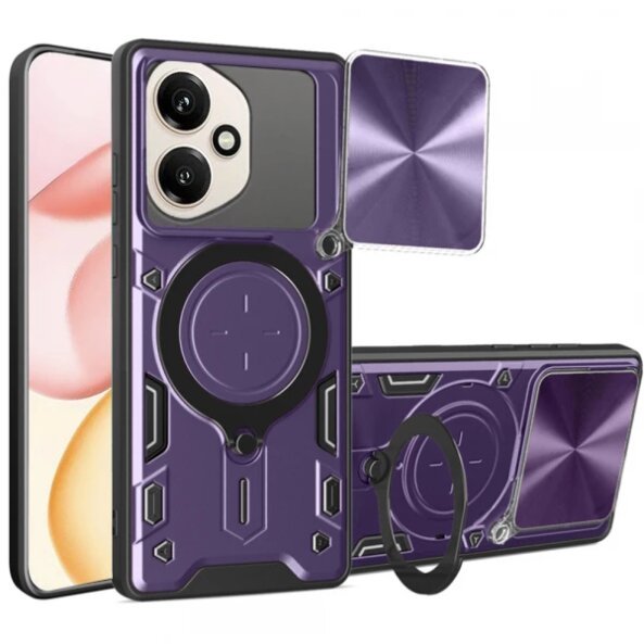 Husa pentru Honor 400, Techsuit, CamGuard Pro, Mov