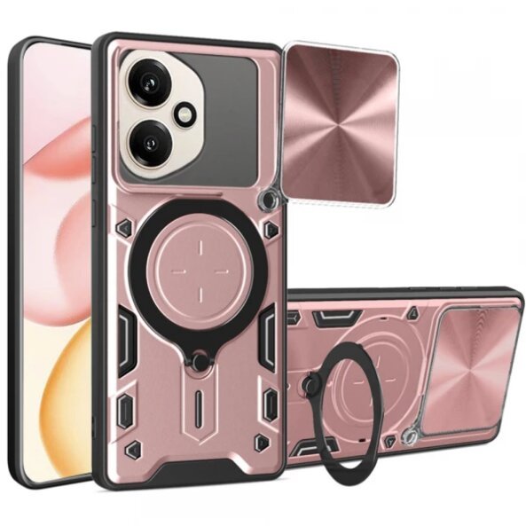 Husa pentru Honor 400, Techsuit, CamGuard Pro, Roz Aurie