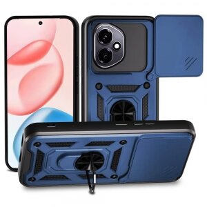 Husa pentru Honor 400, Techsuit, CamShield, Albastra