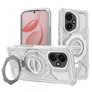 Husa pentru Honor 400, Techsuit, Carbon Shield Pro, Alba