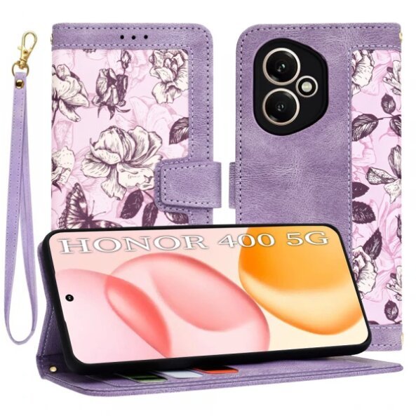 Husa pentru Honor 400, Techsuit, FlipCraft, Mov