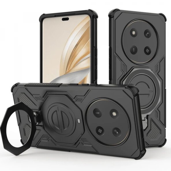 Husa pentru Honor X9c / Magic7 Lite, Techsuit, Carbon Shield Pro, Neagra