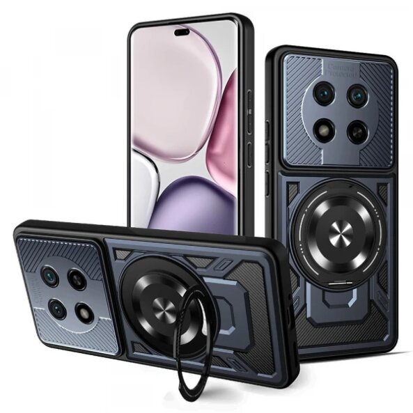 Husa pentru Honor X9c / Magic7 Lite, Techsuit, RuggedCam, Albastra