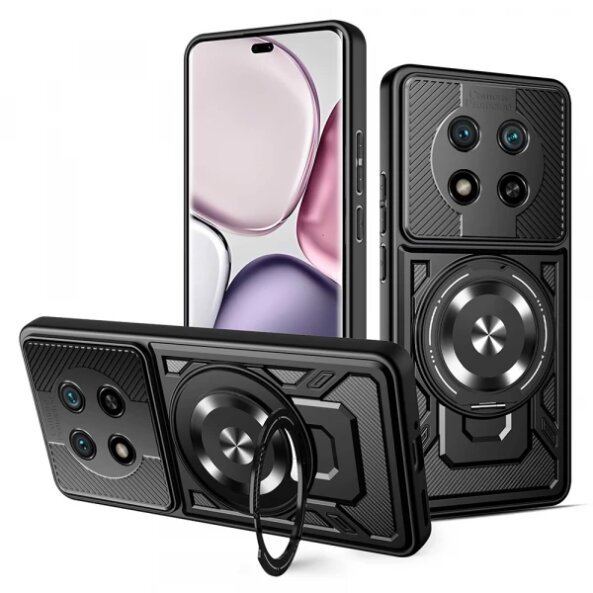 Husa pentru Honor X9c / Magic7 Lite, Techsuit, RuggedCam, Neagra