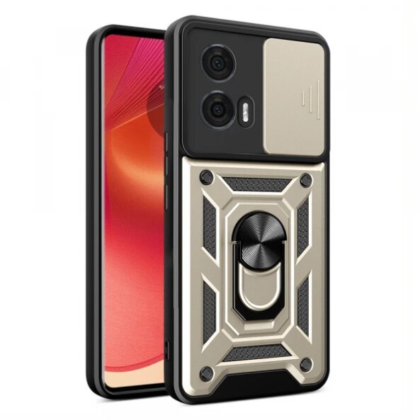 Husa pentru Motorola Edge 50, Techsuit, CamShield, Aurie