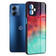 Husa pentru Motorola Moto G14, Techsuit, Glaze, Turcoaz