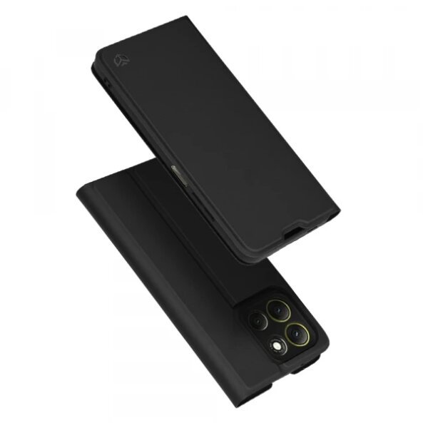 Husa pentru Motorola Moto G86, Techsuit, Magskin Book, Neagra