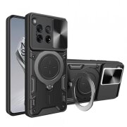 Husa pentru OnePlus 12, Techsuit, CamGuard Pro, Neagra