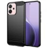 Husa pentru Oppo Reno14 F, Techsuit, Carbon, Neagra