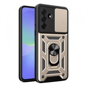 Husa pentru Samsung Galaxy A36 A366, Techsuit, CamShield, Aurie