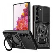 Husa pentru Samsung Galaxy S20 FE G780, Techsuit, RuggedCam, Neagra