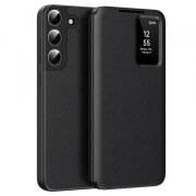 Husa pentru Samsung Galaxy S22 5G S901, Techsuit, SmartView, Neagra