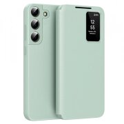 Husa pentru Samsung Galaxy S22 5G S901, Techsuit, SmartView, Verde