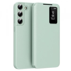 Husa pentru Samsung Galaxy S22+ 5G S906, Techsuit, SmartView, Verde