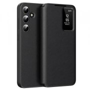 Husa pentru Samsung Galaxy S24 S921, Techsuit, SmartView, Neagra