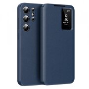 Husa pentru Samsung Galaxy S24 Ultra S928, Techsuit, SmartView, Albastra