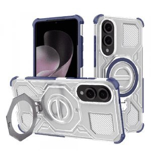 Husa pentru Samsung Galaxy S25 Edge S937, Techsuit, Carbon Shield Pro, Albastra